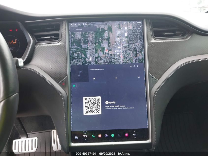 2020 Tesla Model X Performance Dual Motor All-Wheel Drive VIN: 5YJXCBE40LF304156 Lot: 40397101