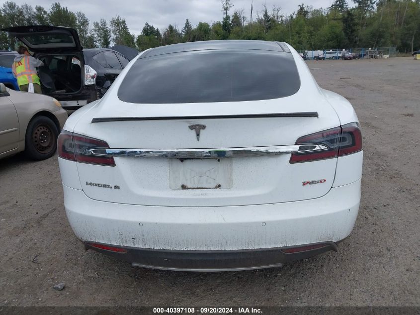 2015 Tesla Model S 85D/P85D VIN: 5YJSA1H47FF081060 Lot: 40397108