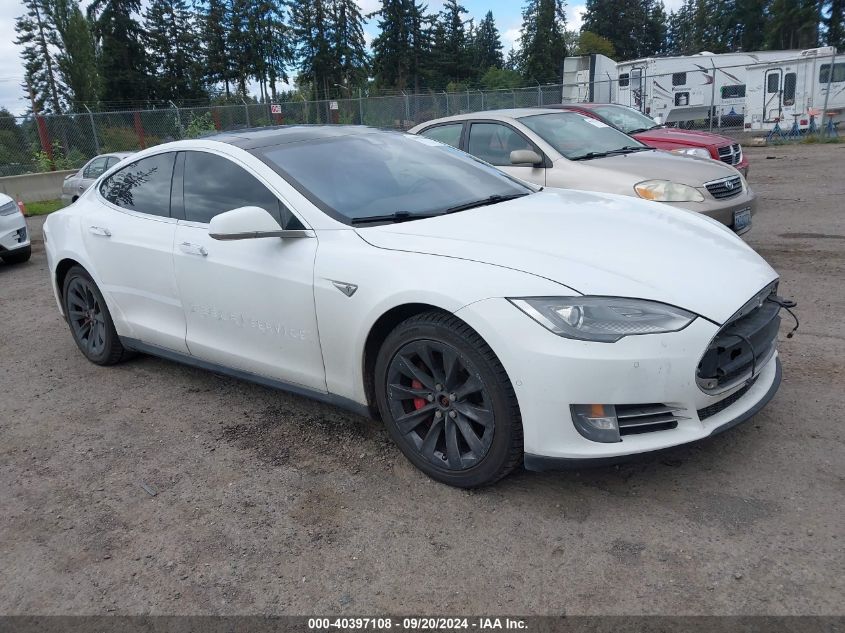 5YJSA1H47FF081060 2015 TESLA MODEL S - Image 1