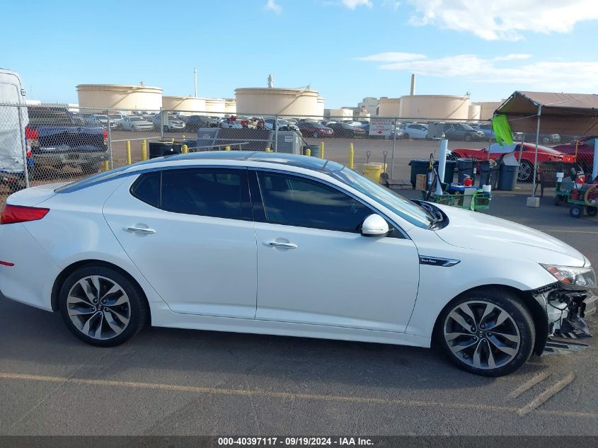 2015 Kia Optima Sx Turbo VIN: 5XXGR4A60FG506191 Lot: 40397117