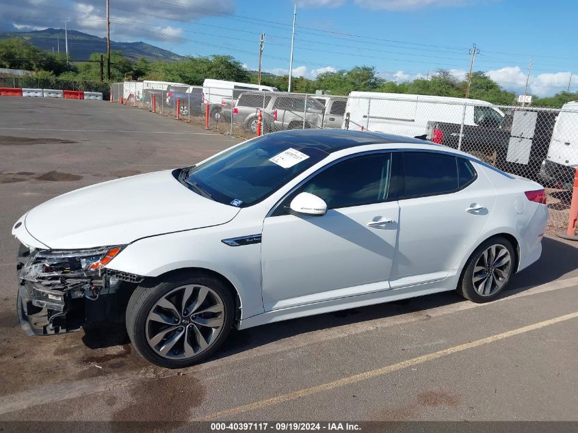 2015 Kia Optima Sx Turbo VIN: 5XXGR4A60FG506191 Lot: 40397117