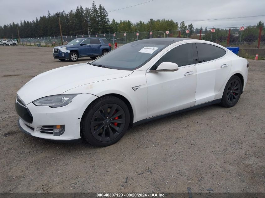 5YJSA1H25FFP74272 2015 TESLA MODEL S - Image 2