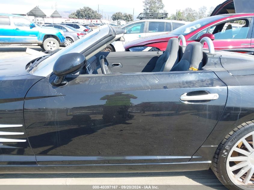 2005 Chrysler Crossfire Srt-6 VIN: 1C3AN75N75X056880 Lot: 40397167
