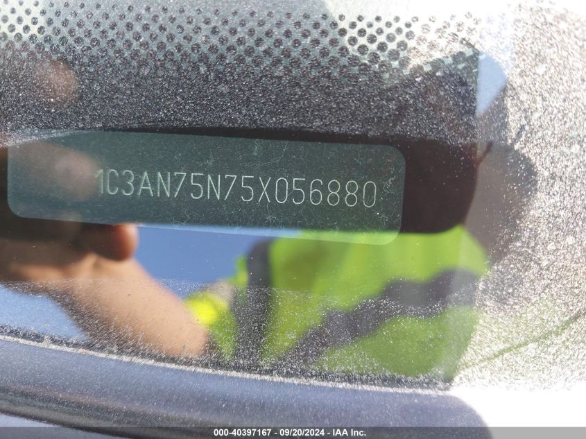 2005 Chrysler Crossfire Srt-6 VIN: 1C3AN75N75X056880 Lot: 40397167