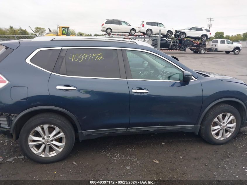 2016 Nissan Rogue Sv VIN: 5N1AT2MM0GC826338 Lot: 40397172