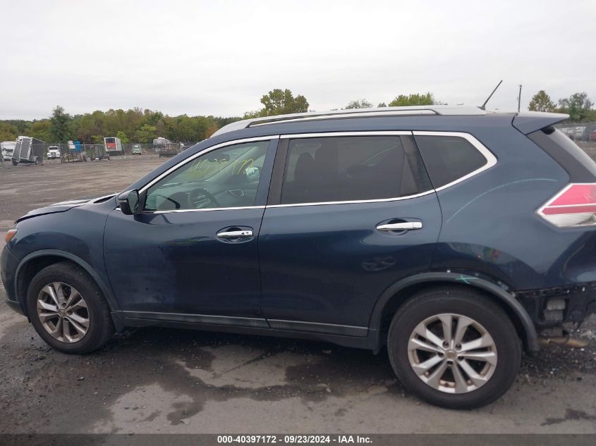 2016 Nissan Rogue Sv VIN: 5N1AT2MM0GC826338 Lot: 40397172