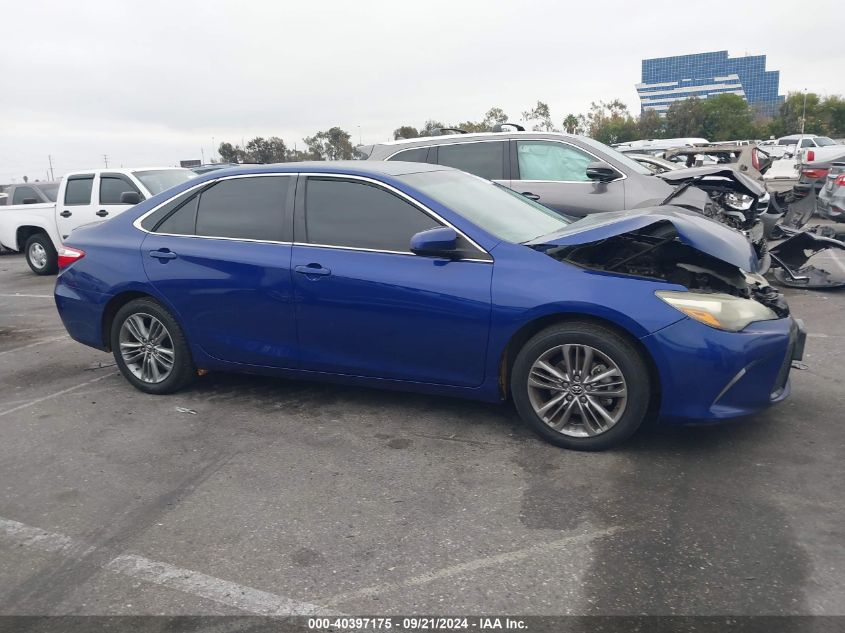 2015 Toyota Camry Se VIN: 4T1BF1FK8FU915214 Lot: 40397175