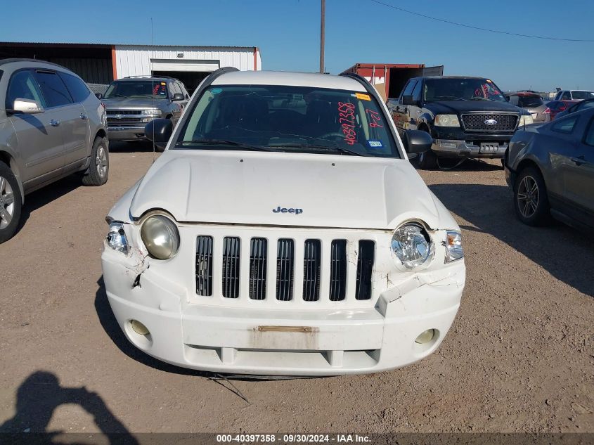 2008 Jeep Compass Sport VIN: 1J8FT47W78D529039 Lot: 40397358