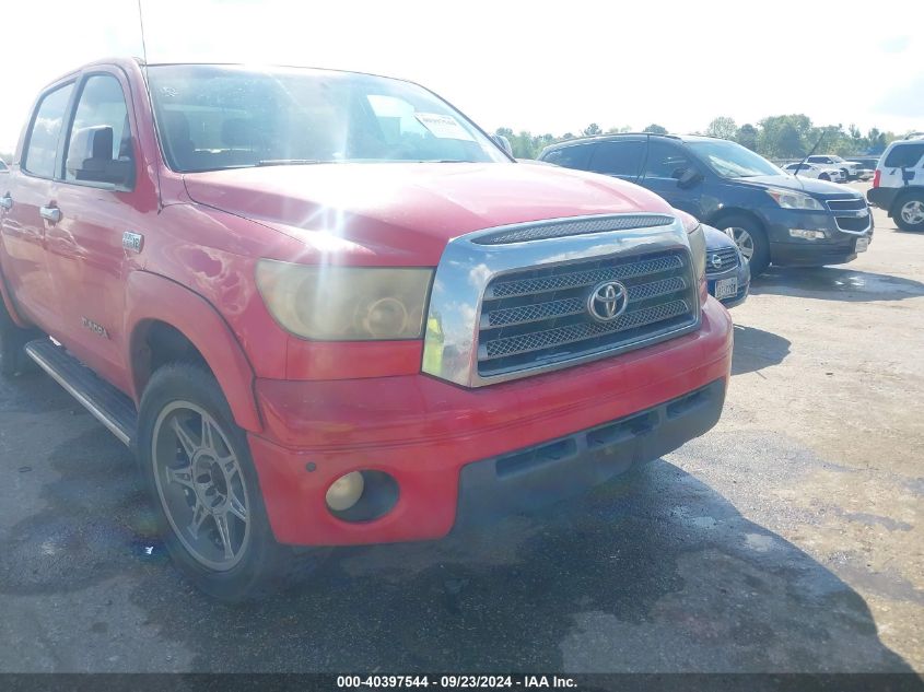 2008 Toyota Tundra Limited 5.7L V8 VIN: 5TFEV58158X043852 Lot: 40397544