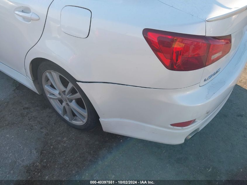 JTHBK262572050249 2007 Lexus Is 250