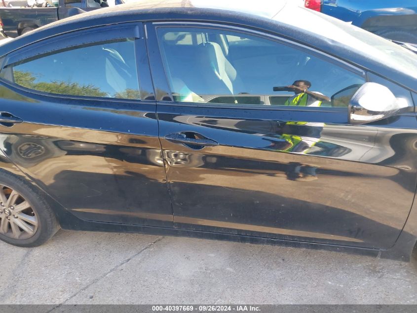 KMHDH4AE0EU148026 2014 Hyundai Elantra Se