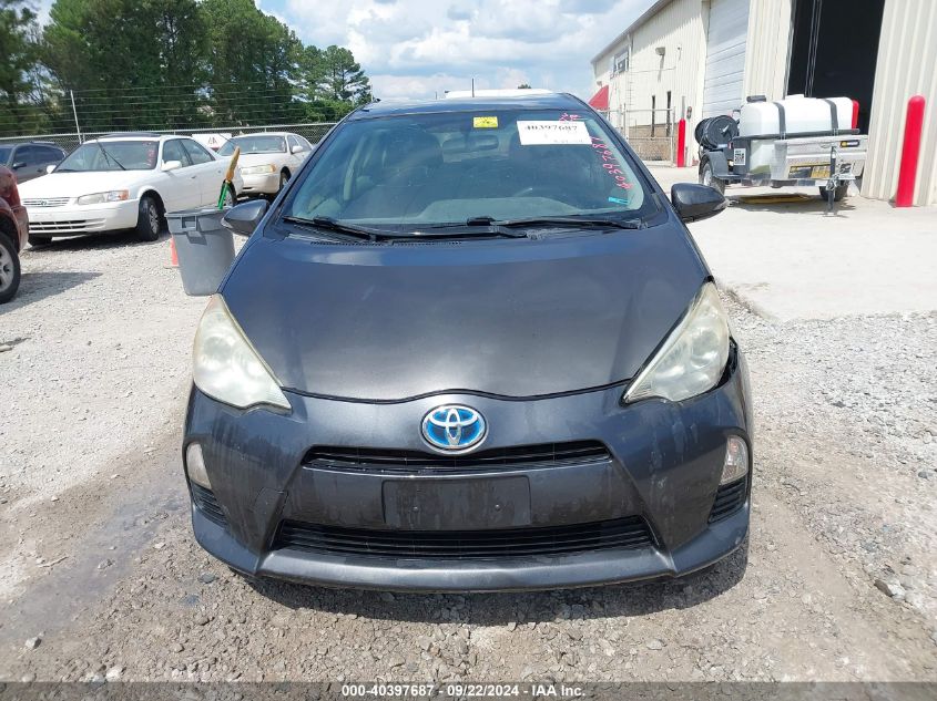 2013 Toyota Prius C Two VIN: JTDKDTB38D1536698 Lot: 40397687