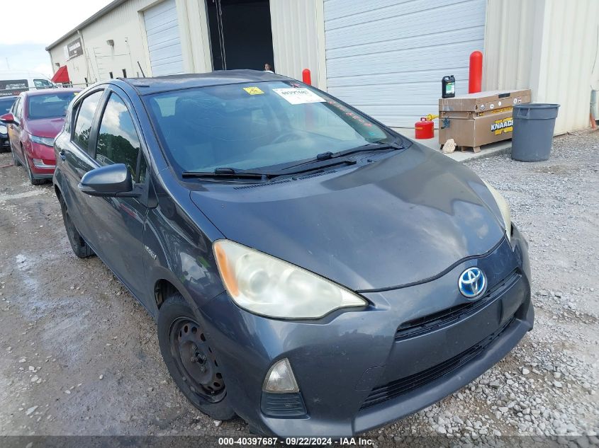 2013 Toyota Prius C Two VIN: JTDKDTB38D1536698 Lot: 40397687