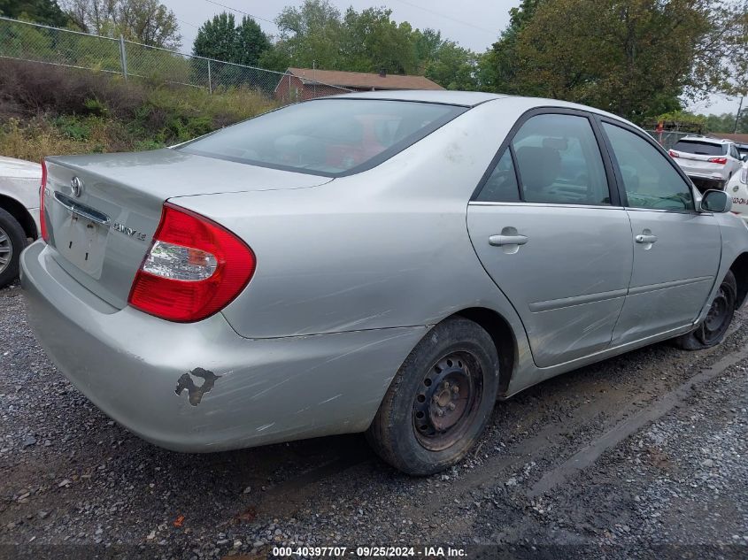 JTDBE32K930233227 2003 Toyota Camry Le