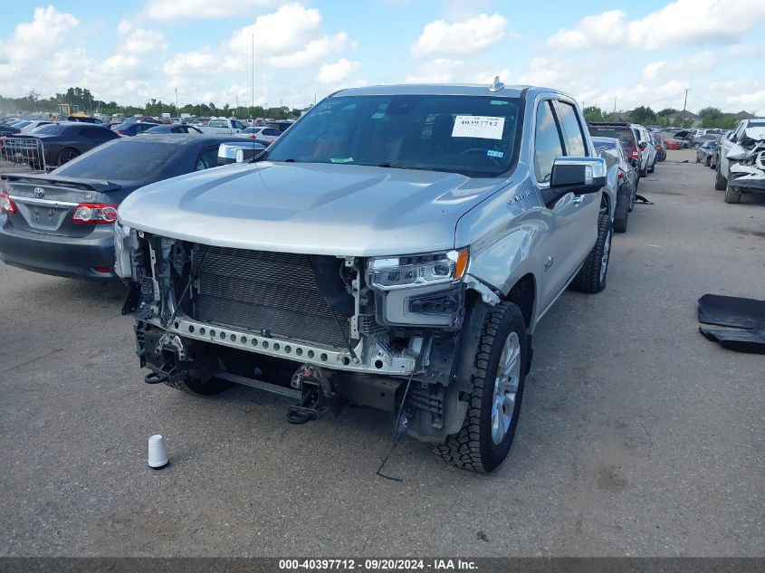 2022 Chevrolet Silverado 1500 2Wd Short Bed Ltz VIN: 3GCPAEED2NG532146 Lot: 40397712