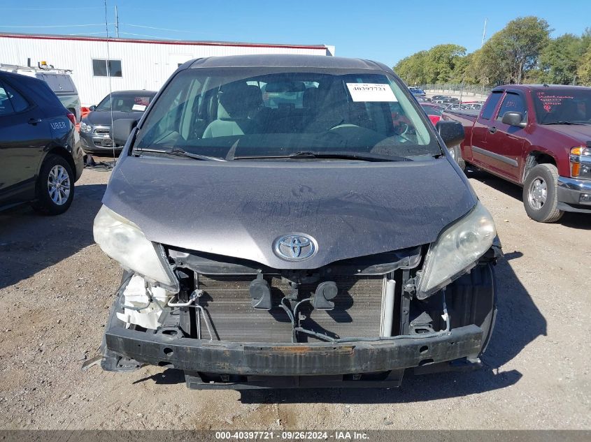 2011 Toyota Sienna Base V6 VIN: 5TDZK3DC9BS088019 Lot: 40397721