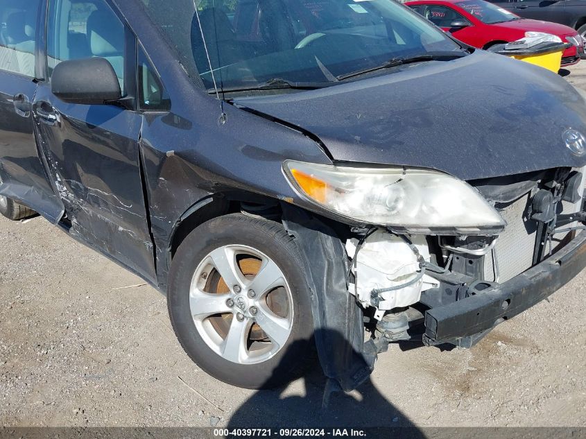 2011 Toyota Sienna Base V6 VIN: 5TDZK3DC9BS088019 Lot: 40397721