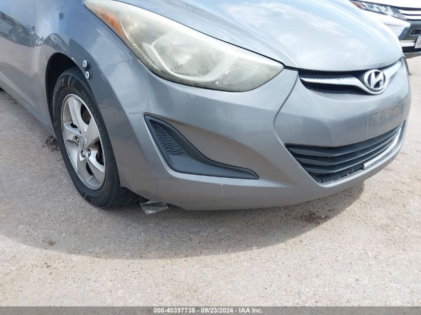 2014 Hyundai Elantra Se VIN: 5NPDH4AE7EH465526 Lot: 40397738