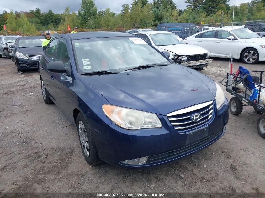 2010 Hyundai Elantra Gls VIN: KMHDU4AD2AU858655 Lot: 40397765