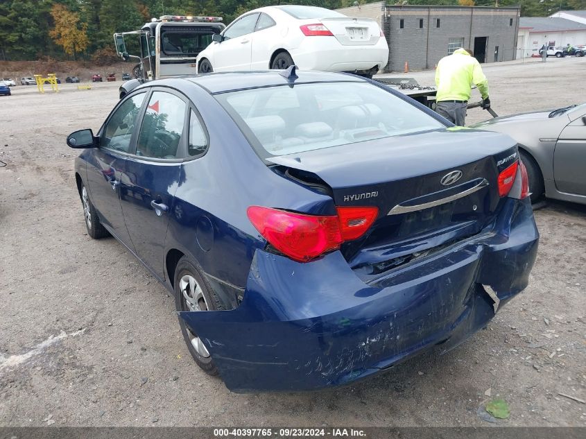 2010 Hyundai Elantra Gls VIN: KMHDU4AD2AU858655 Lot: 40397765