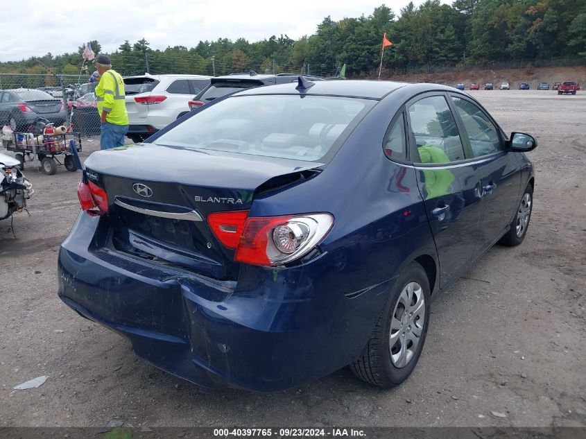 2010 Hyundai Elantra Gls VIN: KMHDU4AD2AU858655 Lot: 40397765