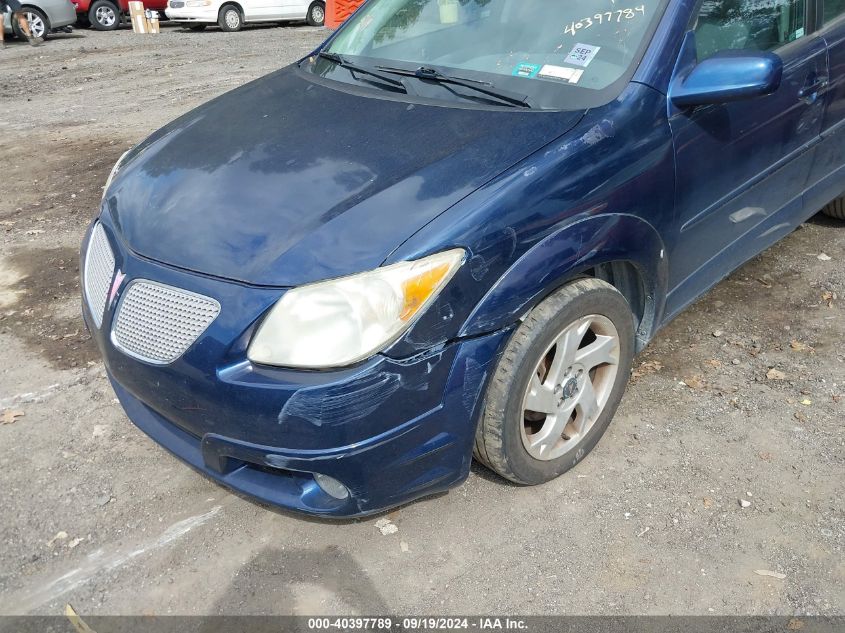 2005 Pontiac Vibe VIN: 5Y2SL63865Z445205 Lot: 40397789