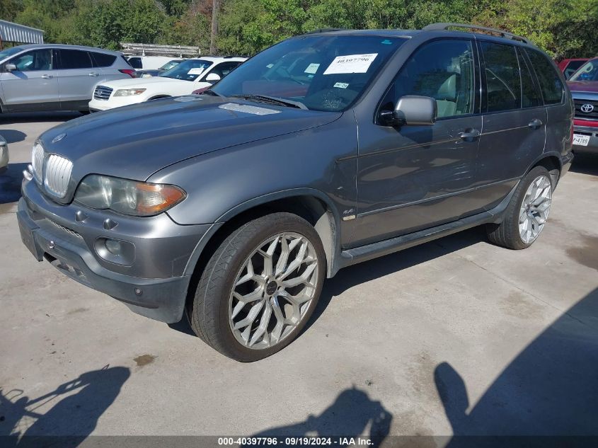 2006 BMW X5 4.4I VIN: 5UXFB53556LV26316 Lot: 40397796