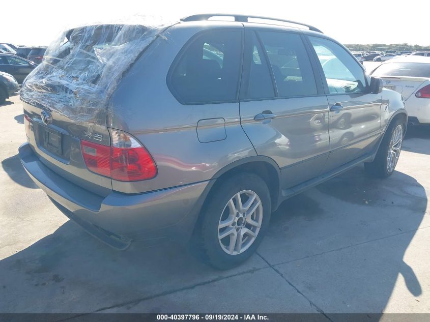 2006 BMW X5 4.4I VIN: 5UXFB53556LV26316 Lot: 40397796