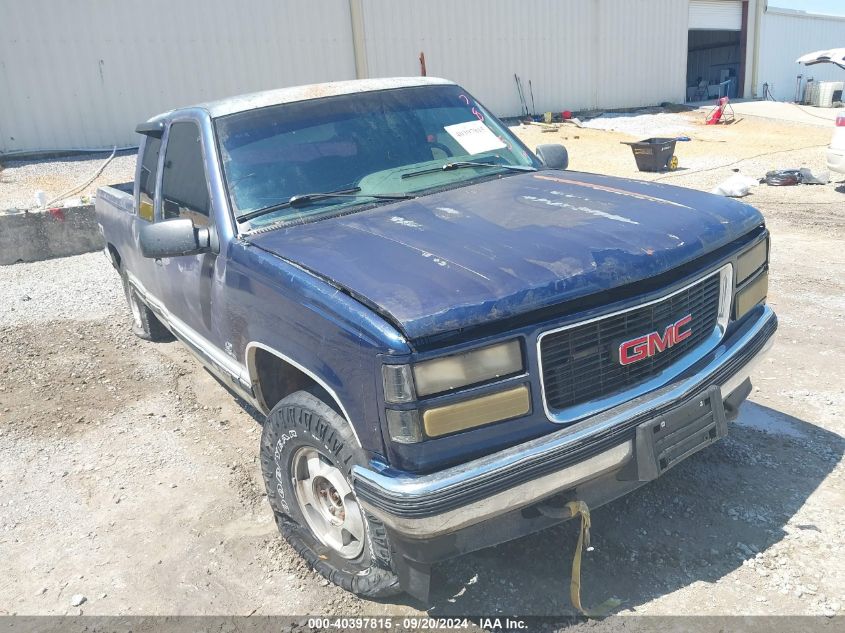 1995 GMC Sierra K1500 VIN: 2GTEK19K7S1505227 Lot: 40397815