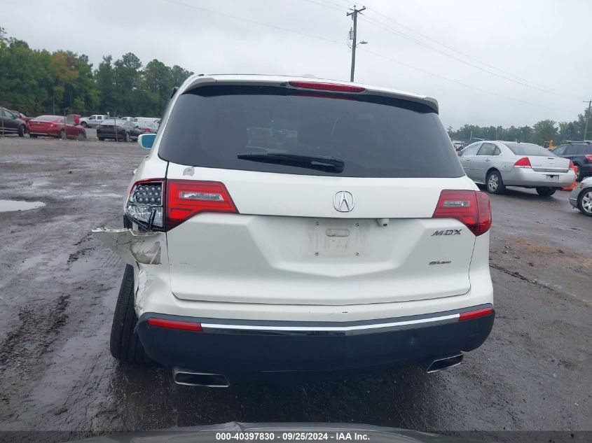 2013 Acura Mdx VIN: 2HNYD2H24DH522313 Lot: 40397830