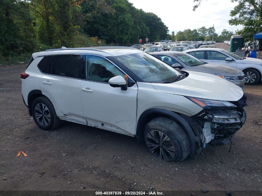 2021 Nissan Rogue Sv Intelligent Awd VIN: JN8AT3BB4MW203895 Lot: 40397839