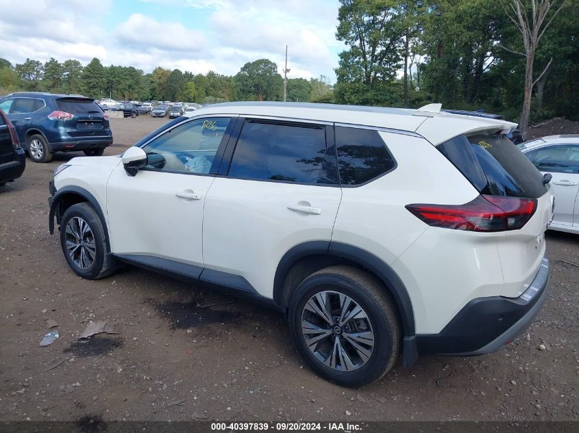 2021 Nissan Rogue Sv Intelligent Awd VIN: JN8AT3BB4MW203895 Lot: 40397839