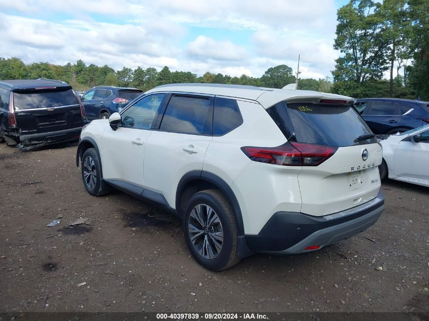 2021 Nissan Rogue Sv Intelligent Awd VIN: JN8AT3BB4MW203895 Lot: 40397839