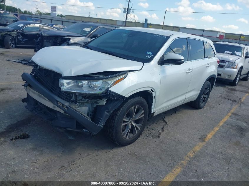 5TDZARFHXJS039764 2018 TOYOTA HIGHLANDER - Image 2