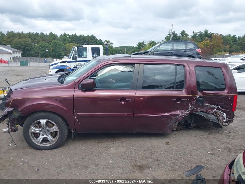 2013 Honda Pilot Ex-L VIN: 5FNYF4H5XDB079208 Lot: 40397897