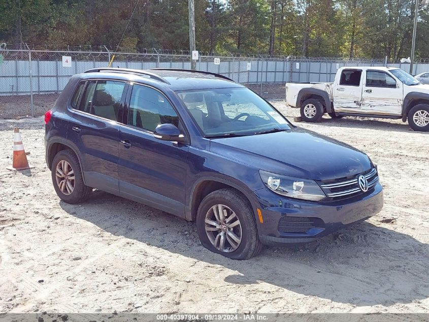 WVGAV7AX8GW590526 2016 VOLKSWAGEN TIGUAN - Image 1