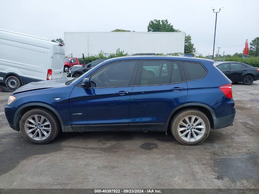 2013 BMW X3 xDrive28I VIN: 5UXWX9C55D0D07320 Lot: 40397922