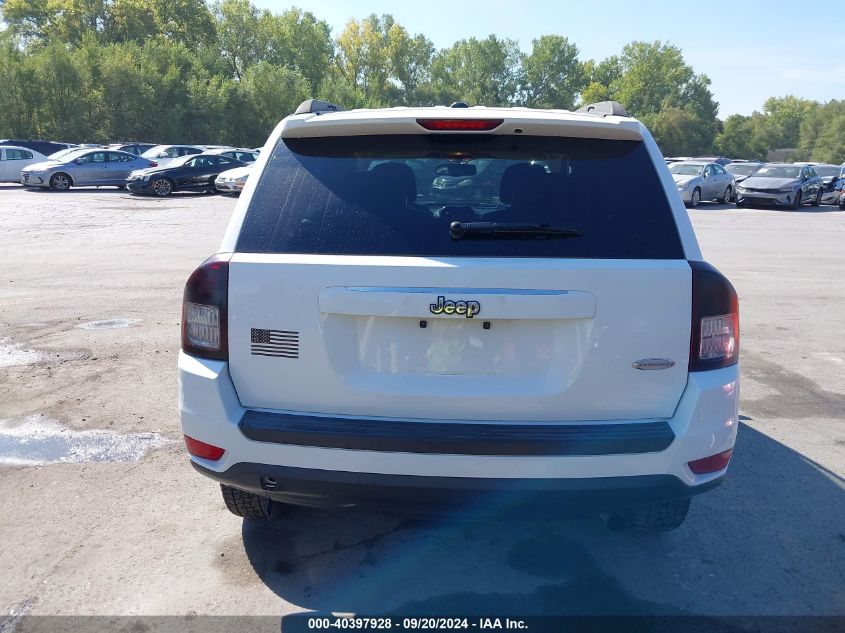 2016 Jeep Compass Latitude VIN: 1C4NJCEB3GD704873 Lot: 40397928