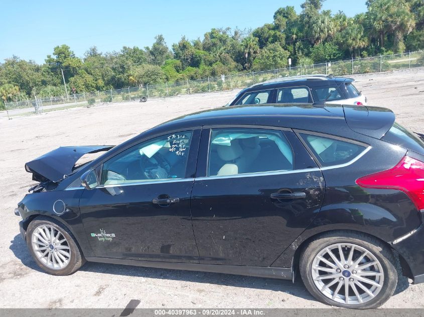 2014 Ford Focus Electric VIN: 1FADP3R49EL341803 Lot: 40397963