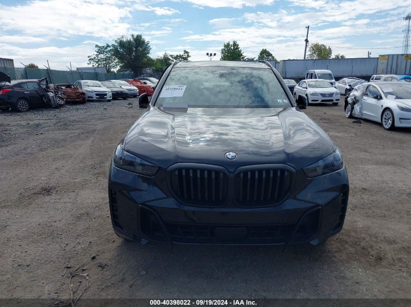 2024 BMW X5 xDrive40I VIN: 5UX23EU04R9T03135 Lot: 40398022