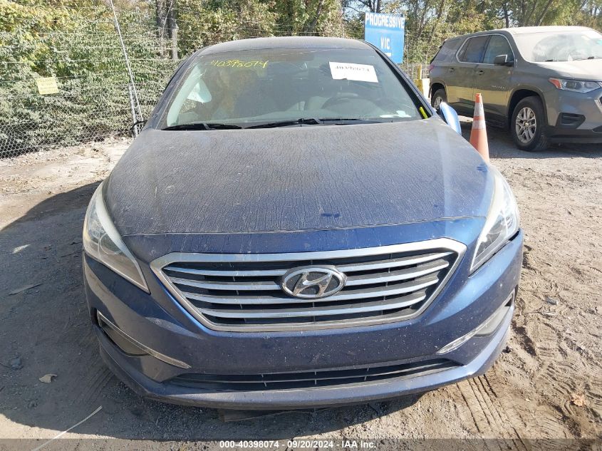 5NPE24AF7FH206857 2015 Hyundai Sonata Se