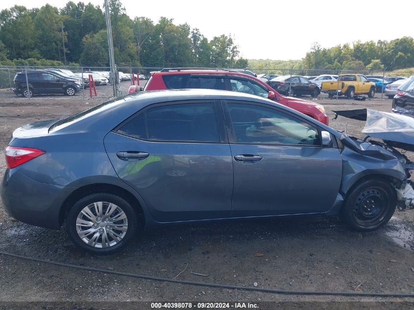 2014 Toyota Corolla Le VIN: 2T1BURHE7EC214904 Lot: 40398078