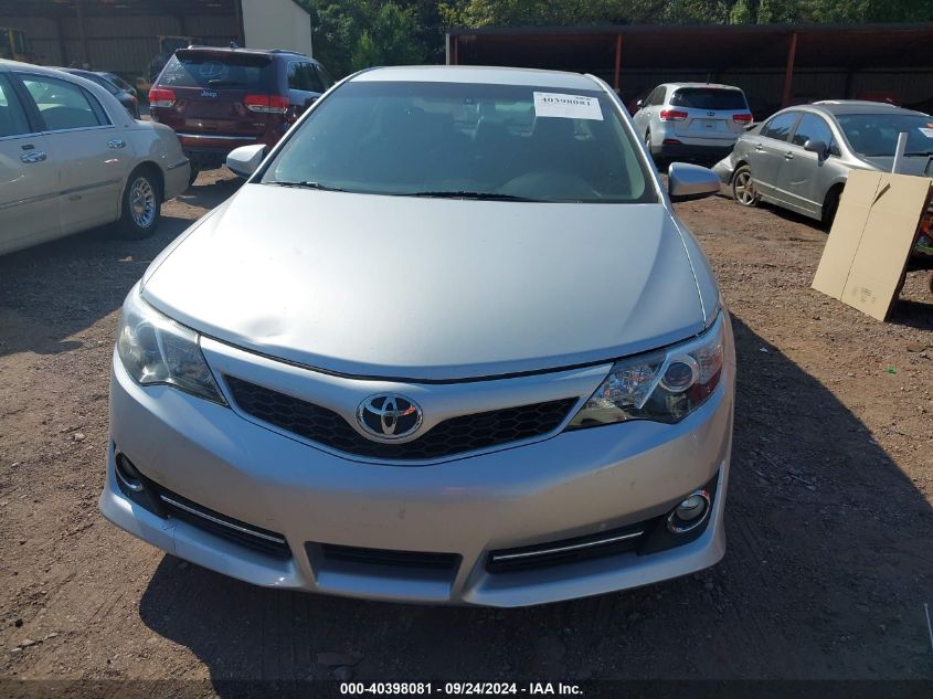 2013 Toyota Camry Se VIN: 4T1BF1FK0DU663357 Lot: 40398081