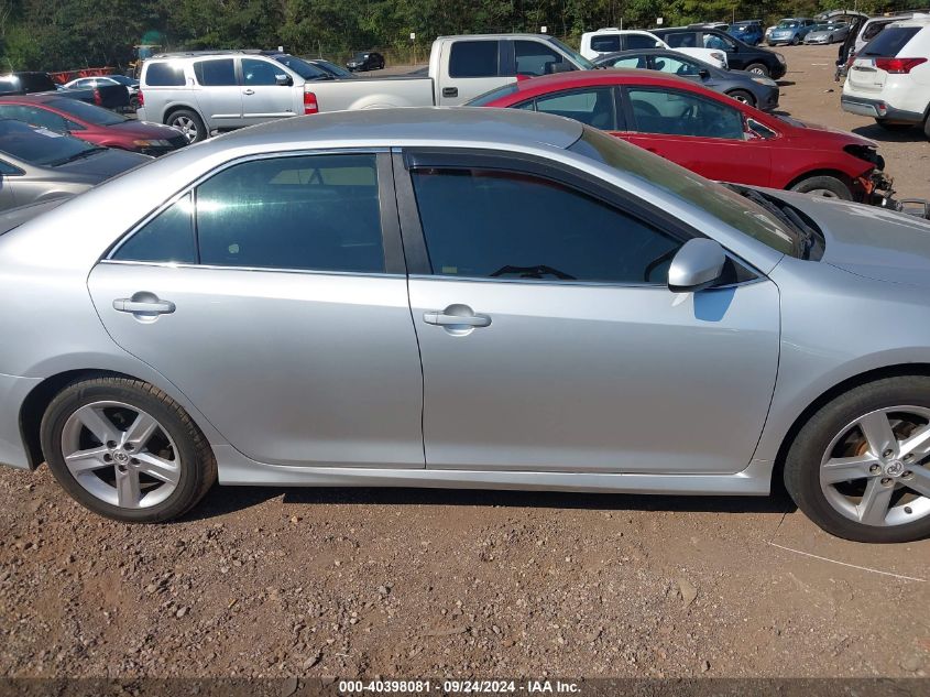 2013 Toyota Camry Se VIN: 4T1BF1FK0DU663357 Lot: 40398081