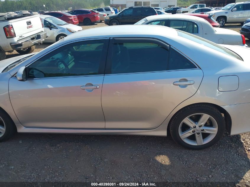 2013 Toyota Camry Se VIN: 4T1BF1FK0DU663357 Lot: 40398081