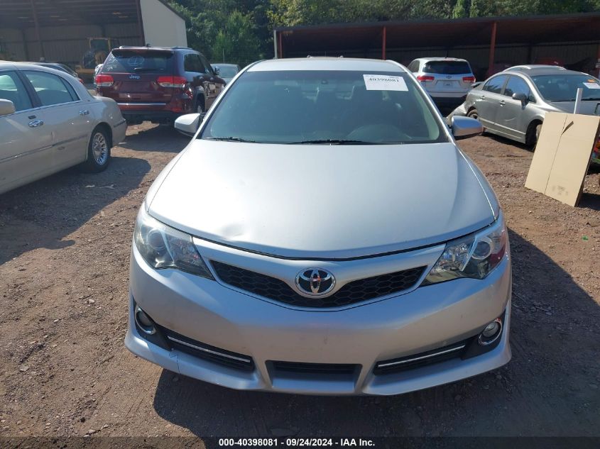 2013 Toyota Camry Se VIN: 4T1BF1FK0DU663357 Lot: 40398081