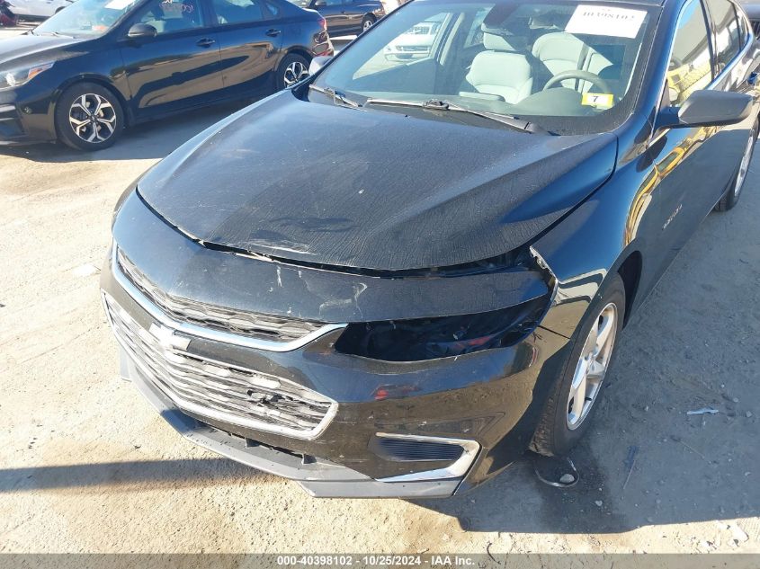 VIN 1G1ZB5ST1HF104875 2017 CHEVROLET MALIBU LS
