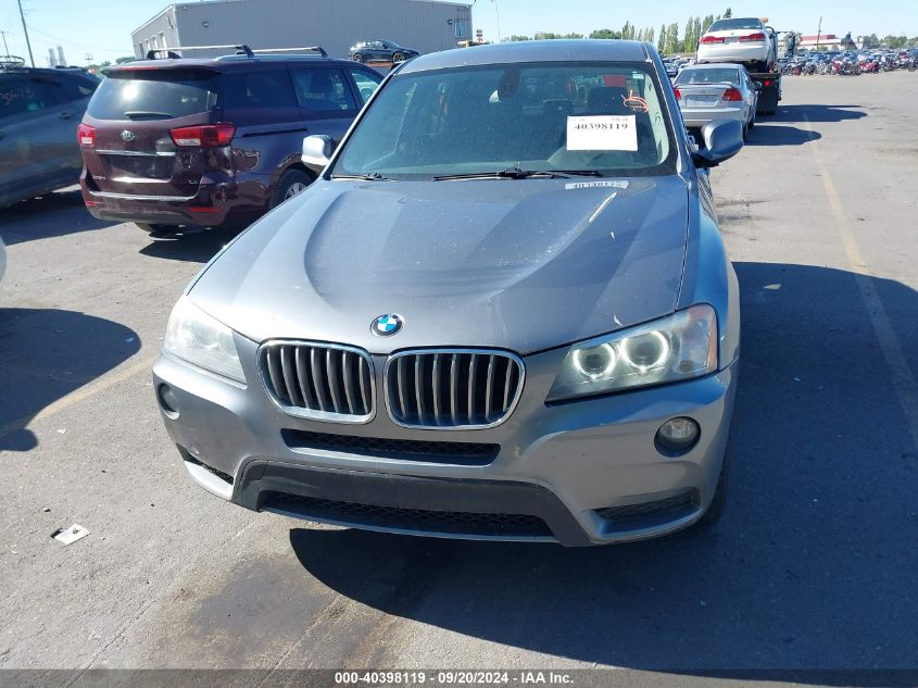 2011 BMW X3 xDrive35I VIN: 5UXWX7C58BL733922 Lot: 40398119