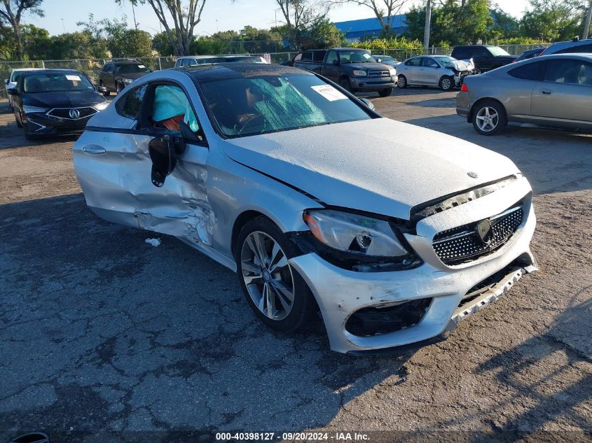 WDDWJ4KB1JF689483 2018 MERCEDES-BENZ C CLASS - Image 1