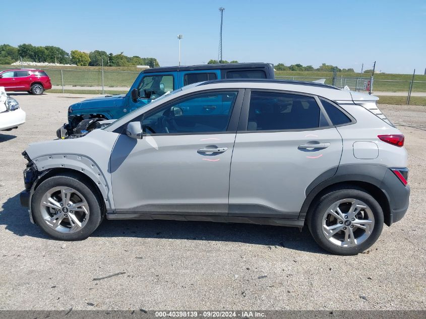 2022 Hyundai Kona Sel VIN: KM8K6CAB8NU872589 Lot: 40398139